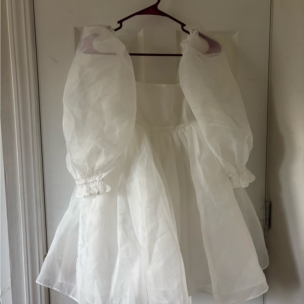 Selkie The Ivory Puff Dress XS